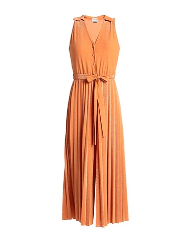 BERNA Jumpsuits and Dungarees Orange 33% Cotton, 32% Polyester, 15% Polyamide, 15% Other Fibres, 5% Elastane
