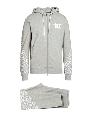 BIKKEMBERGS Tuta Sportiva Grigio chiaro 95% Cotone, 5% Elastan