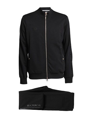 BIKKEMBERGS Tuta Sportiva Nero 57% Poliestere, 43% Cotone