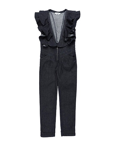 DONDUP Kids’ jumpsuit Blue 92% Cotton, 6% Elastomultiester, 2% Elastane