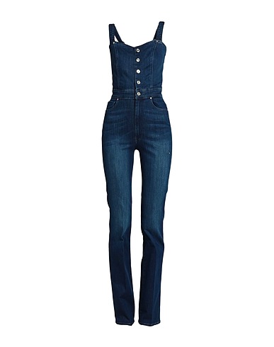 GUESS Denim overall Blue 80% Cotton, 11% Lyocell, 5% Elastomultiester, 4% Elastane