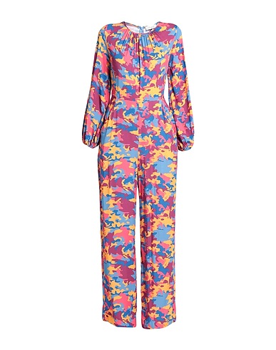 CLOSET Jumpsuits and Dungarees Purple 100% Viscose