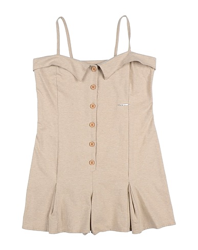 TWINSET GIRL Tuta Intera Bambini Beige 95% Viscosa, 5% Elastan