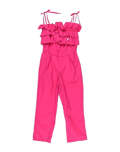 MSGM Kids’ jumpsuit Fuchsia 66% Cotton, 31% Nylon, 3% Elastane