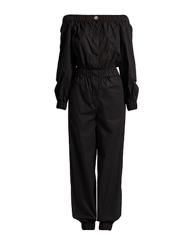 JIJIL Jumpsuits and Dungarees Black 97% Cotton, 3% Elastane