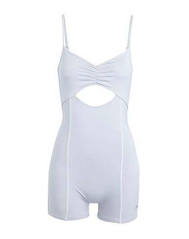 FRANKIES BIKINIS Jumpsuits and Dungarees CLARE BODYSUIT
 Light grey 80% Recycled polyester, 20% Elastane