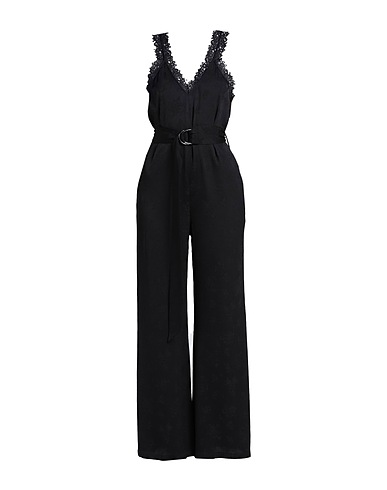 PINKO Jumpsuits and Overalls Black 100% Viscose, Polyester
