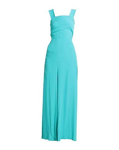 SEMICOUTURE Overalls & Latzhosen Tūrkis 69% Acetat, 31% Seide