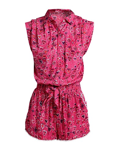 POUPETTE ST BARTH Jumpsuits and Dungarees Fuchsia 100% Viscose