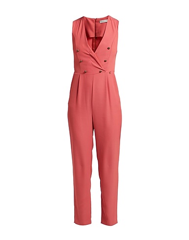 BOUTIQUE de la FEMME Jumpsuits and Overalls Antique rose 94% Polyester, 6% Elastane