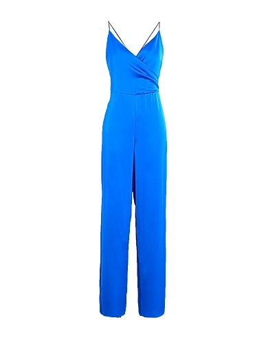 MERCI ITALIA Jumpsuits and Dungarees LOVE EDITION Bright blue 100% Polyester