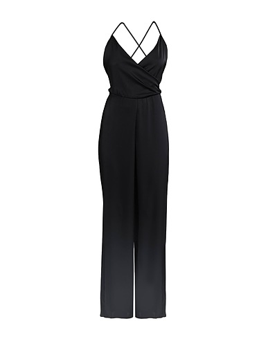 MERCI ITALIA Jumpsuits and Overalls Black 100% Polyester