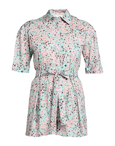 WEILI ZHENG Jumpsuits and Overalls Light green 100% Cotton