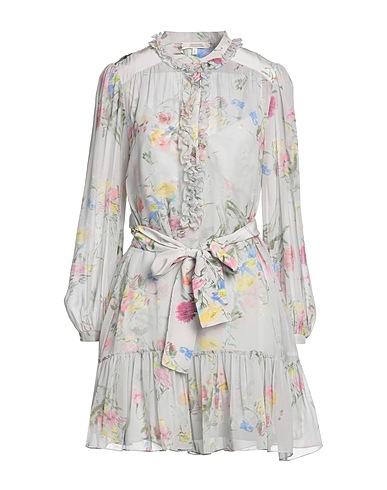 DOROTHEE SCHUMACHER Shirt dress Light grey 100% Silk