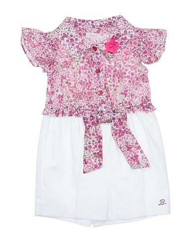 BABY A. Kids’ jumpsuit Fuchsia 100% Cotton, Elastane