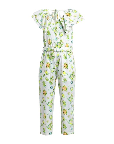 MSGM Jumpsuits and Dungarees White 100% Cotton