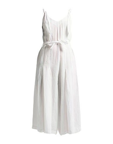 120% LINO Jumpsuits and Dungarees White 100% Linen