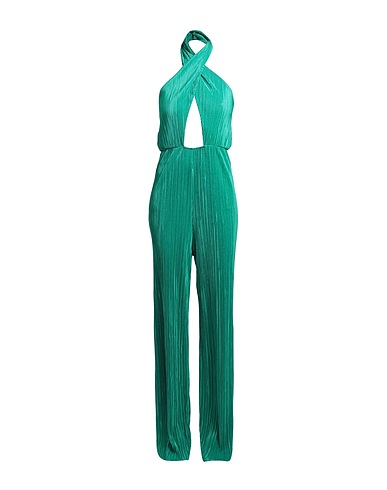 VANESSA SCOTT Overalls & Latzhosen Grün 95% Polyester, 5% Elastan