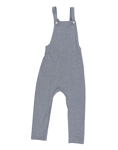LE PETIT COCO Salopette Bambini Grigio 100% Cotone