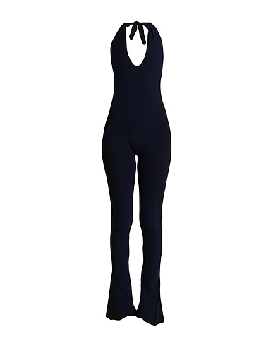JACQUEMUS Tute e Salopette Blu notte 54% Viscosa, 26% Poliammide, 16% Lino, 4% Elastan