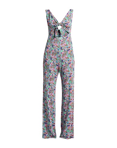 CHIARA FERRAGNI Jumpsuits and Dungarees Pink 95% Viscose, 5% Elastane