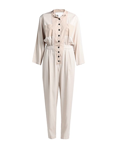 8PM Jumpsuits and Overalls Beige 100% Viscose, Cotton
