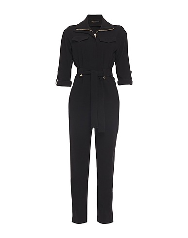 MAJE Jumpsuits and Overalls Black 78% Acetate, 22% Polyester