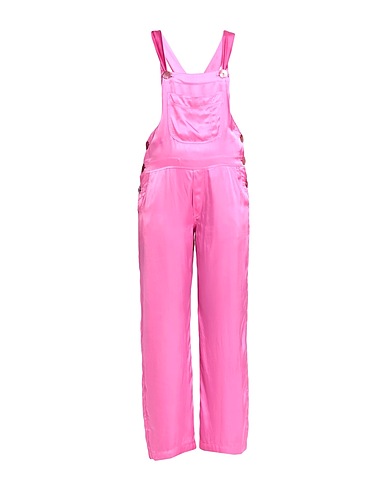 VIRNA DRÒ Dungarees Fuchsia 97% Viscose, 3% Elastane