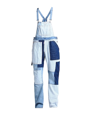 DSQUARED2 Denim dungaree Blue 98% Cotton, 2% Elastane