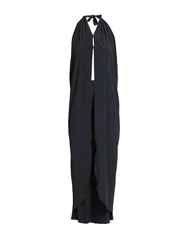 JUCCA Jumpsuits and Dungarees Black 69% Acetate, 31% Silk