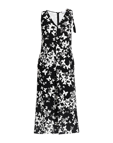 REDValentino Jumpsuits and Dungarees Black 92% Polyester, 8% Elastane