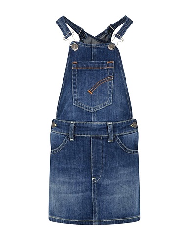 DONDUP Salopette Salopette Blu Cotone