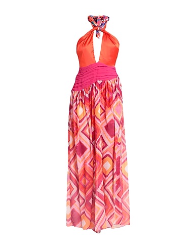 OLLA PARÉG Jumpsuits and Dungarees Tomato red 100% Polyester