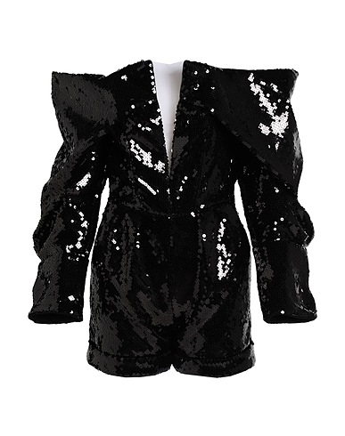 BALMAIN Комбинезоны и спортивные костюмы Чёрный 100% Полиэстер, Вискоза, Ацетат, Полиамид