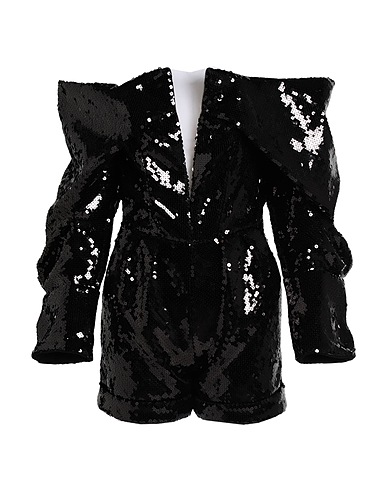 BALMAIN Playsuits 100% Polyester, Viscose, Acetate, Polyamide