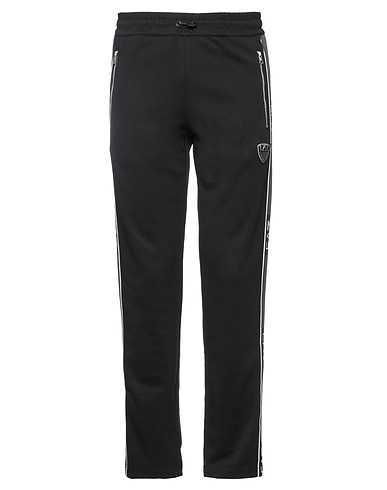 EA7 Casual trouser Black 65% Polyester, 35% Cotton