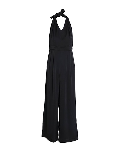 VILA Overalls & Latzhosen Schwarz 100% Polyester