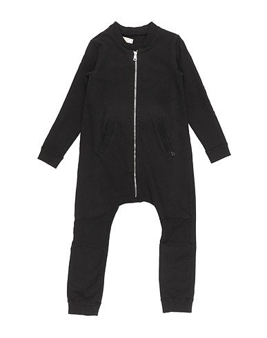 NOSTRASANTISSIMA Tuta Intera Bambini Nero 95% Cotone, 5% Elastan