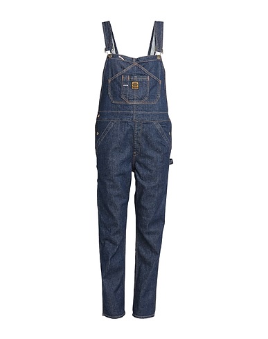 WASHINGTON DEE-CEE Denim dungaree Blue 98% Organic cotton, 2% Elastane