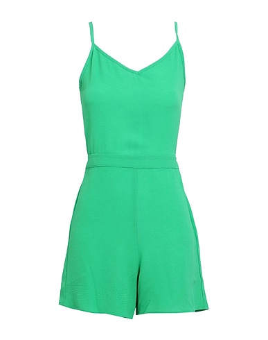 ONLY Jumpsuits and Dungarees Green 97% Polyester, 3% Elastane