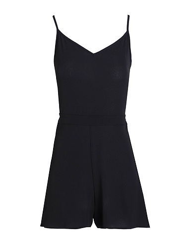 ONLY Jumpsuits and Dungarees Black 97% Polyester, 3% Elastane