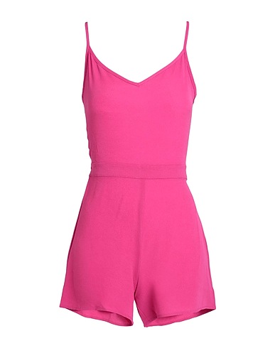 ONLY Tute e Salopette Fucsia 97% Poliestere, 3% Elastan