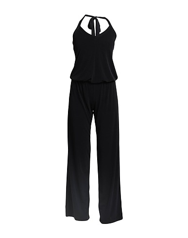 BIANCOGHIACCIO Overalls & Latzhosen Schwarz 95% Polyester, 5% Elastan