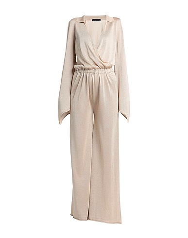 ANTONELLA RIZZA Combinaisons et Salopettes Platine 80% Viscose, 20% Polyester