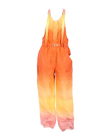 ISABEL MARANT Dungarees Orange 64% Cotton, 36% Linen