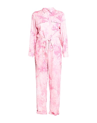 KENGSTAR Jumpsuits and Dungarees Pink 70% Viscose, 30% Linen
