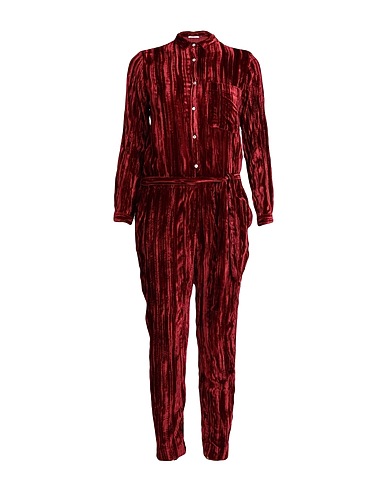 ROSSOPURO Jumpsuits and Dungarees Burgundy 75% Viscose, 25% Polyamide