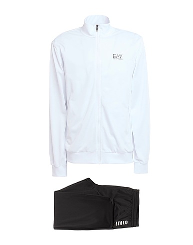 EA7 Athletic outfit White 100% Polyester, Elastane