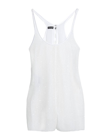 EMPORIO ARMANI Jumpsuits and Dungarees White 67% Cotton, 33% Polyamide