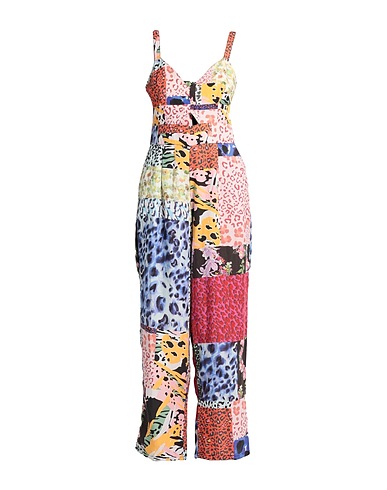 DESIGUAL オールインワン＆サロペット ペールピンク テンセル™リヨセル 80% / リネン 20%
